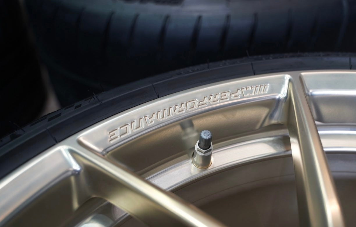 OEM BMW 763M Frozen Gold Wheel & Tire Set